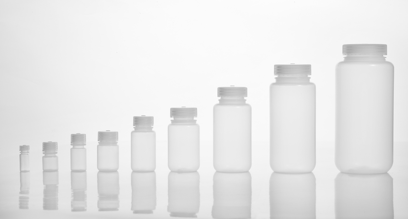 Transparent 125ML Wide-mouth Reagent Bottle