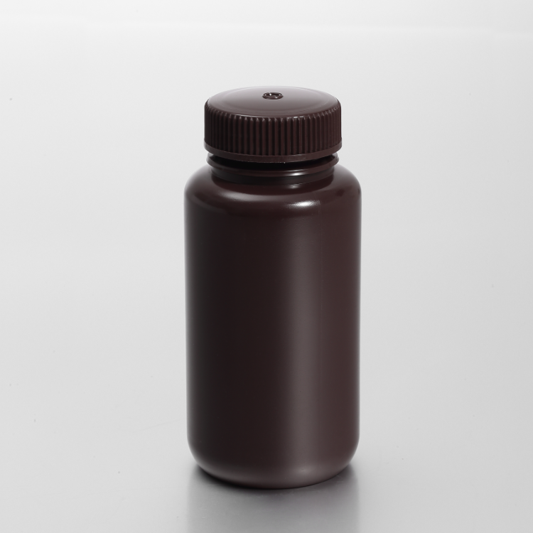 Amber 250ML Wide-mouth Reagent Bottle