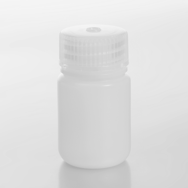 30ML Milky white translucent Wide-mouth HDPE Reagent Bottle