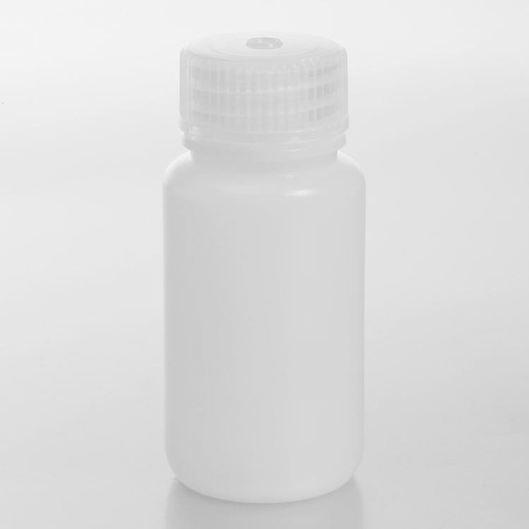 60ML Milky white translucent Wide-mouth HDPE Reagent Bottle