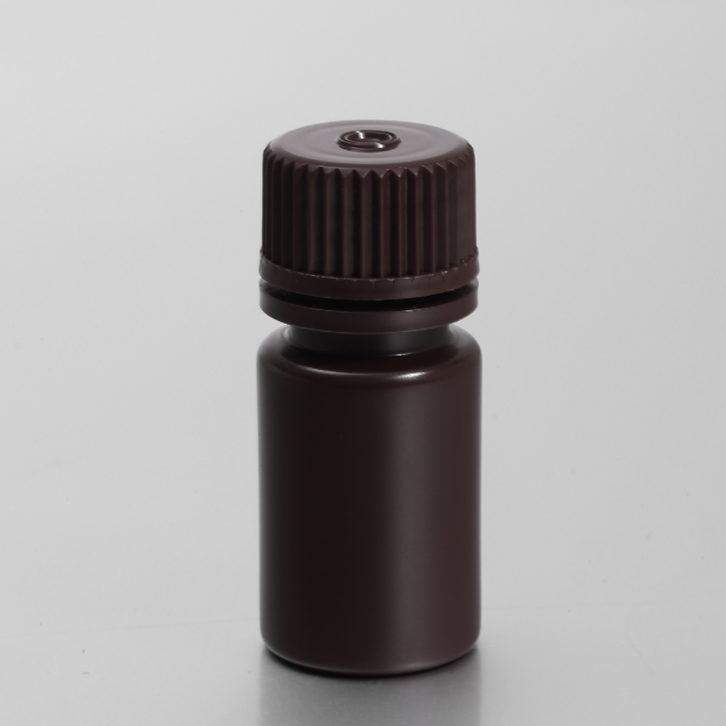 Amber PP 15ML Narrow-mouth Reagent Bottle