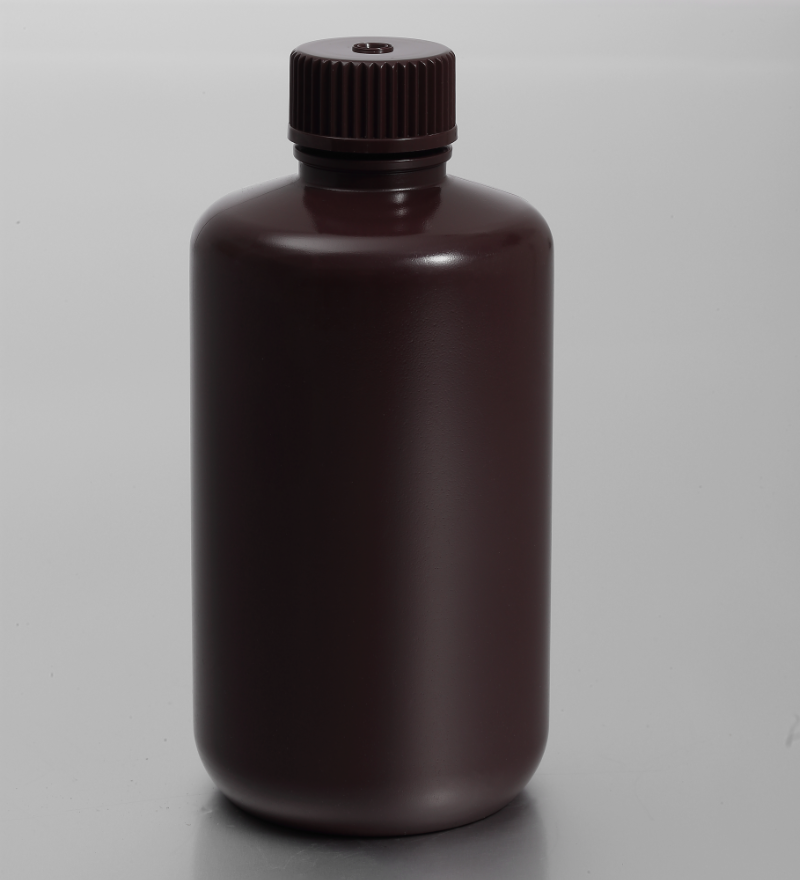 Amber PP 250ML Narrow-mouth Reagent Bottle