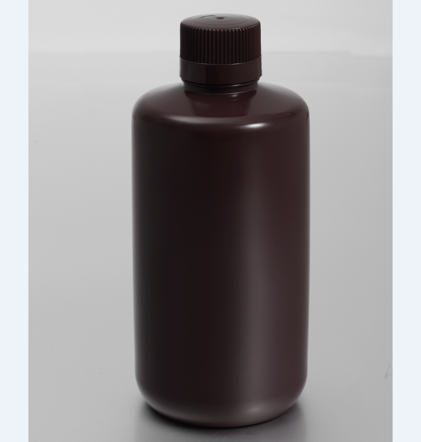 Amber PP 1000ML Narrow-mouth Reagent Bottle