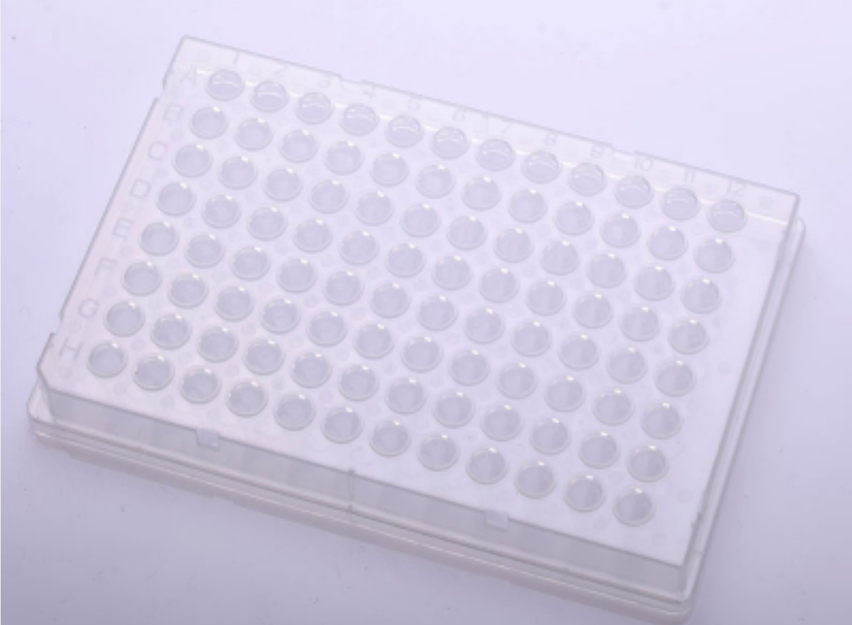 96*0.2ml PCR Plate(Full-skirt)，Clear （for Bio-rad real-time system）